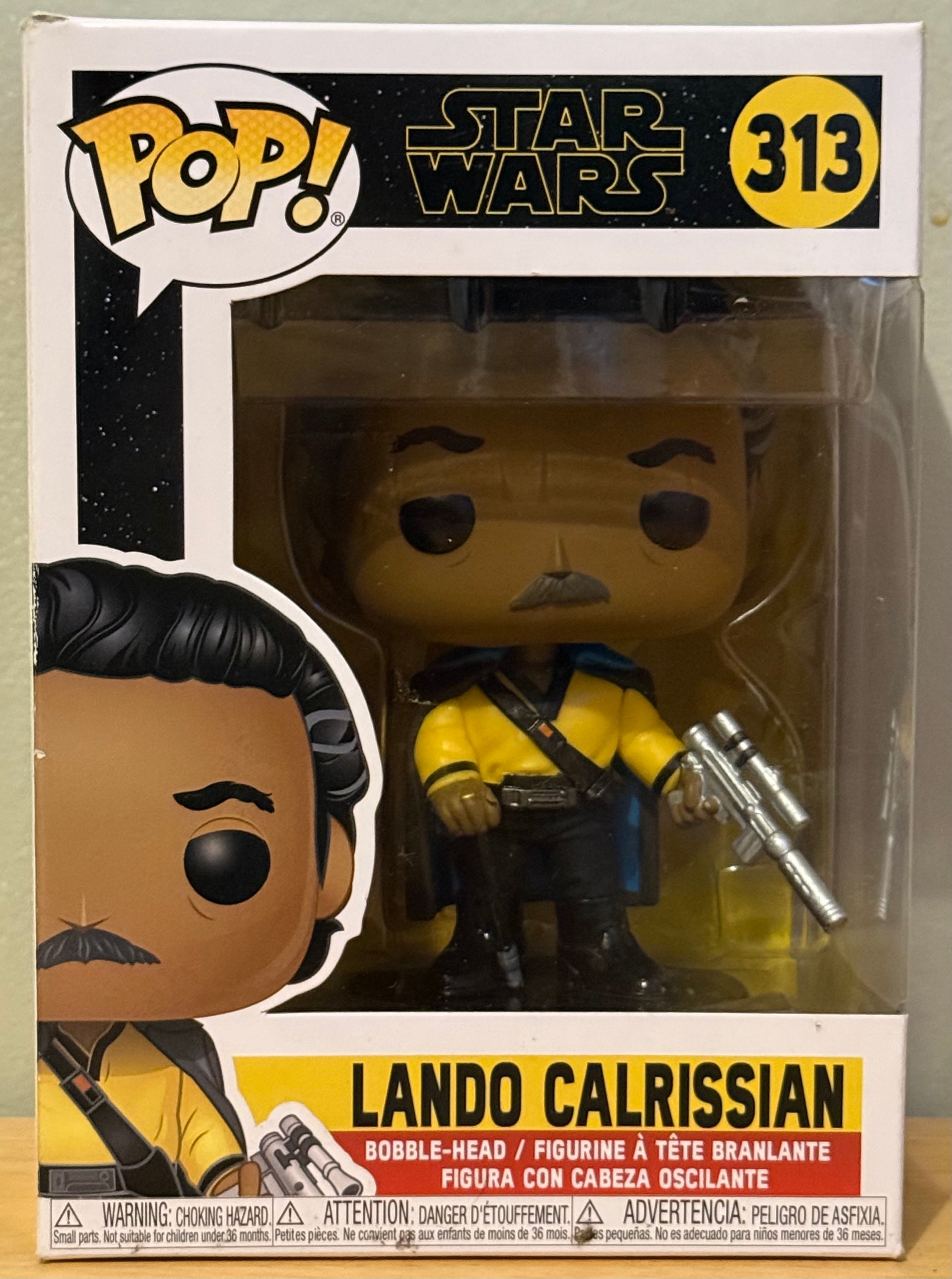 Funko Pop! Star Wars Lando Calrissian #313 Bobble-Head