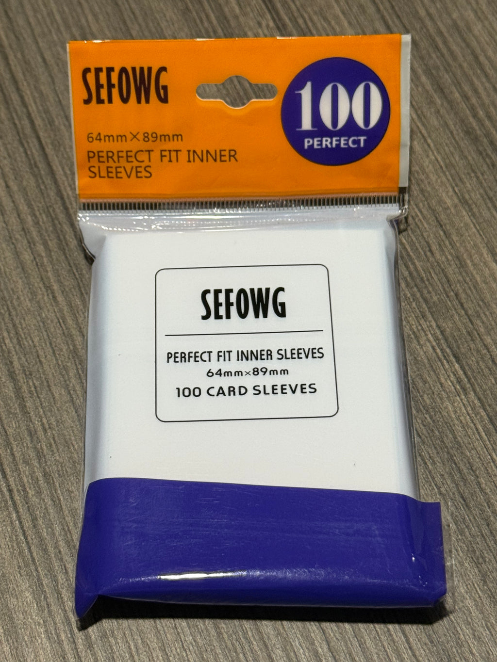 SEFOWG 100 perfect fit inner sleeves